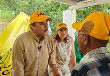 El presidente del Partido Quisqueyano Demòcrata Cristiano (PQDC) Elìas Wessin dejò instalados los Comites Municipales y de Distritos Municipales de Bohechìo, Arroyo Cano y Yaque en la Provincia de San Juan de la Maguana.